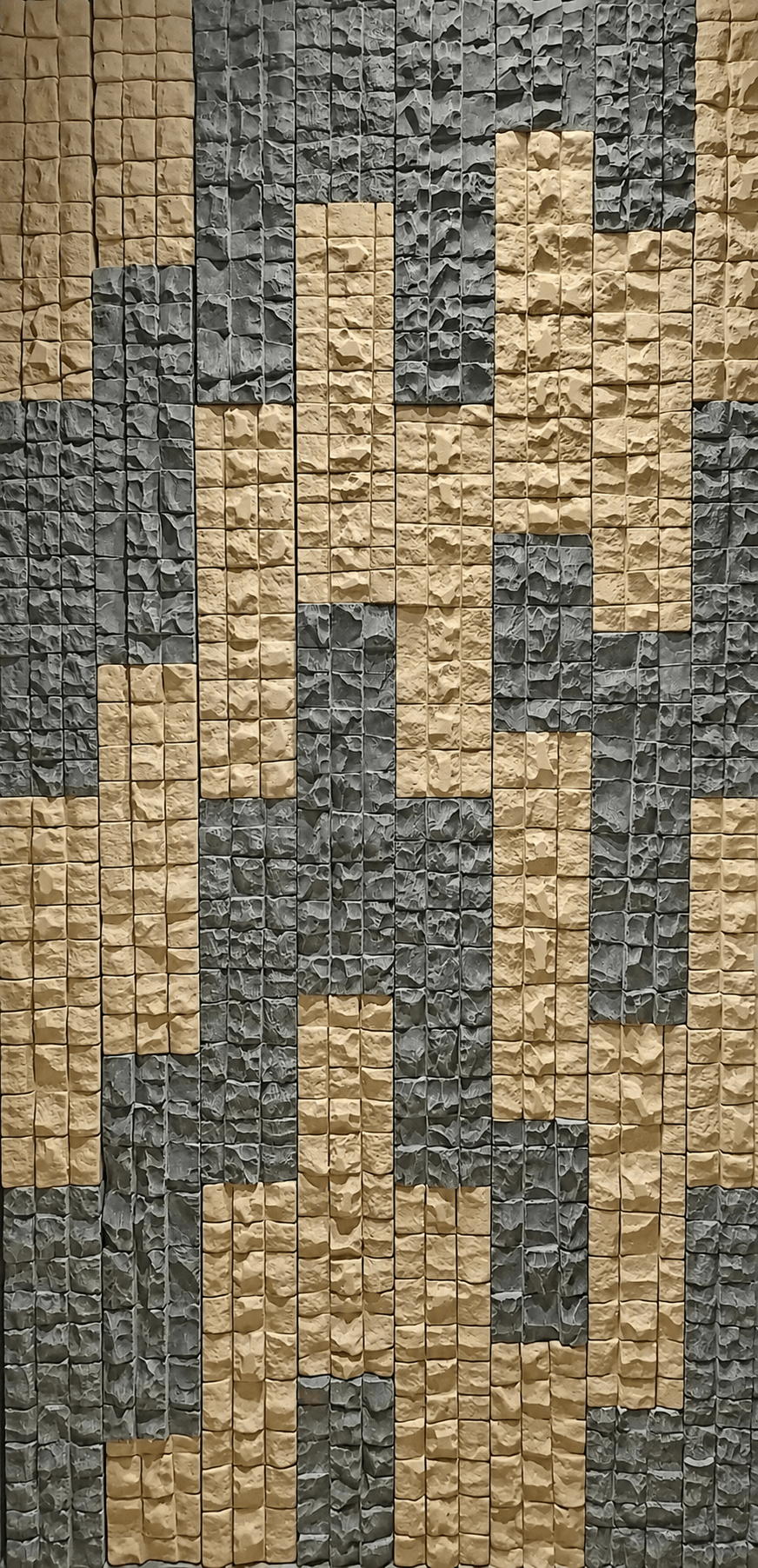 Black Limestone And Mint Sandstone Fusion
