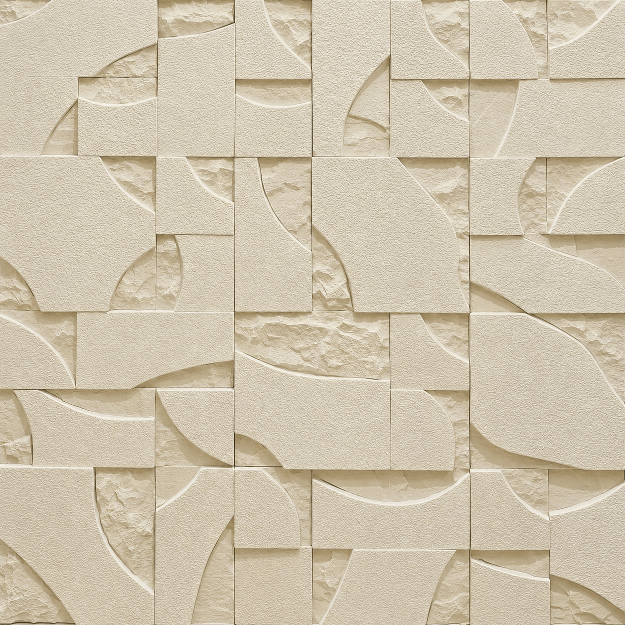 Mint abstract wall cladding