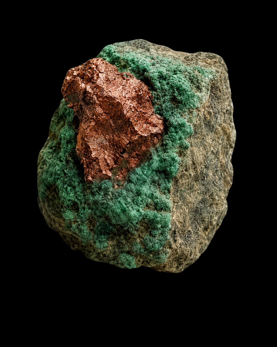 Copper ore mineral